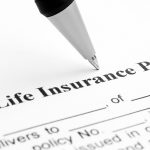 Image of writing a life insurance policy